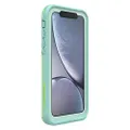 LifeProof iPhone XR FRĒ Series Case - TIKI (FAIR AQUA/BLUE TINT/LIME), waterproof IP68, built-in screen protector, port cover protection, snaps to MagSafe