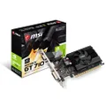 MSI GAMING GeForce GT 710 2GB GDRR3 64-bit HDCP Support DirectX 12 OpenGL 4.5 Single Fan Low Profile Graphics Card (GT 710 2GD3 LP)