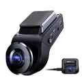 Vantrue S1 2160P Single Front, Dual 1080P Front and Rear Dash Cam with Built in GPS Speed, Super Capacitor, Sony Starvis Low Light Night Vision, 24hr Parking Mode, Motion Detection, Support 256GB Max