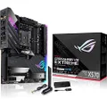 ASUS ROG Crosshair VIII Extreme AMD AM4 X570/X570S EATX Gaming Motherboard (PCIe 4.0, Passive PCH Cooling,5X M.2 Slots, Wi-Fi 6E, 2”OLED,USB Front-Panel Connector,10Gb & 2.5Gb LAN, 2X Thunderbolt 4)