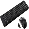 Logitech 920-003235 MK220 Wireless Keyboard and Mouse Combo, Black
