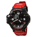 Casio G-Shock Aviation Black Dial Red Resin Quartz Men's Watch GA1000-4B
