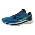 Saucony Men's Kinvara 12 Running Shoe, Blue/Citrus, 11 US