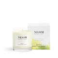 NEOM- Feel Refreshed Scented Candle, 1 Wick | Lemon & Basil | Essential Oil Aromatherapy Candle | Scent to Boost Your Energy