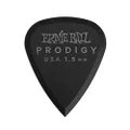 Ernie Ball Prodigy Guitar Picks, Standard, Black 1.5mm, 6-pack (P09199)
