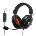 FnaticGear HS0004-001 SP964 REACT+ Gaming Headset 7.1 CH Virtual Surround Compatible