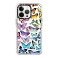 CASETiFY Ultra Impact Case for iPhone 13 Pro - Butterfly Rainbow - Clear Frost