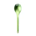 Snow Peak’s Titanium Spork, Green, SCT-004GR, Japanese Titanium, Ultralight, Compact for Camping, Backpacking, Daily Use, Made in Japan, Lifetime Product Guarantee,Anodized Green
