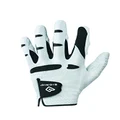 Bionic Gloves –Men’s StableGrip Golf Glove W/Patented Natural Fit Technology Made from Long Lasting, Durable Genuine Cabretta Leather, White, Large