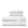 Hotel Sheets Direct 100% Viscose Derived from Bamboo Sheets King - Cooling Luxury Bed Sheets w Deep Pocket - Silky Soft - White