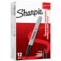 Sharpie Permanent Markers, Fine Tip Box of 12