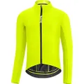 GORE WEAR Men's C5 Thermo Jersey, Neon Yellow/Citrus Green, L