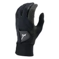 Mizuno 2018 ThermaGrip Men's Golf Glove, Pair, Black, Small