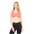 Brooks Dare Crossback Women’s Run Bra for High Impact Running, Workouts and Sports with Maximum Support - Fluoro Pink - 40C/D