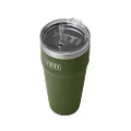 YETI Rambler 26 oz Straw Cup, Vacuum Insulated, Stainless Steel with Straw Lid, Highlands Olive