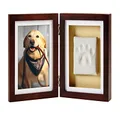 Pearhead Dog or Cat Paw Print Pet Keepsake Photo Frame With Pet Pawprint Imprint Kit