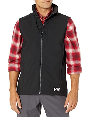 Helly Hansen Men's Paramount Softshell Vest, Black, Small