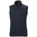 Helly Hansen Women's Paramount Vest Softshell Water Resistent Windproof Breathable Softshell Vest, 597 Navy, Large