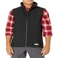 Helly Hansen Men's Paramount Softshell Vest, Black, XX-Large