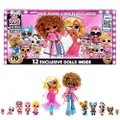L.O.L. Surprise! OMG Movie Magic Studios with 70+ Surprises, 12 Dolls Including 2 Fashion Dolls, 4 Movie Studio Stages, Green Screen, Phone Tripod,Multicolor,576532