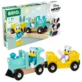Brio 32260 Disney Mickey and Friends: Donald & Daisy Duck Train | Wooden Toy Train Set for Kids Age 3 and Up - Amazon Exclusive