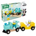 Brio 32260 Disney Mickey and Friends: Donald & Daisy Duck Train | Wooden Toy Train Set for Kids Age 3 and Up - Amazon Exclusive