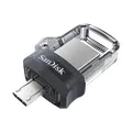 SanDisk SDDD3-016G-G46 Ultra Dual M3.0 USB 3.0 Flash Drive, 16GB Black