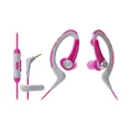 Audio-Technica ATH-SPORT1iS SonicSport In-Ear Headphone for Smartphones, Pink