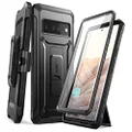 SUPCASE Unicorn Beetle Pro Series Case for Google Pixel 6 Pro, Full-Body Rugged Holster & Kickstand Case with Built-in Screen Protector (Black)