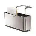 simplehuman Slim Sink Caddy, Brushed Stainless Steel