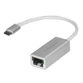 StarTech.com USB-C to Gigabit Ethernet Adapter - Aluminum - Thunderbolt 3 Port Compatible - USB Type C Network Adapter (US1GC30A)