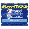 Crest Pro Health Advanced Deep Clean Toothpaste, Mint, 5.1 Ounce, Pack of 3