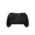 Razer RZ06-02610100-R3G1 Raiju Tournament Edition Wireless and Wired Gaming Controller with Mecha Tactile Action Buttons, Interchangeable Parts and Quick Control Panel, Black