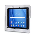 TABcare Security Anti-Theft Acrylic VESA Enclosure for Samsung Galaxy TAB A7 10.4 SM-T500 with Wall Mount Kit (White, TAB A7 10.4)