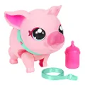 Little Live Pets - My Pet Pig: Piggly | Soft and Jiggly Interactive Toy Pig That Walks, Dances and Nuzzles. 20+ Sounds & Reactions. Batteries Included. for Kids Ages 4+,Multicolor,26366