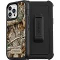 OtterBox iPhone 13 Pro Max & iPhone 12 Pro Max Defender Series Case - BLACK/REALTREE (CAMO), rugged & durable, with port protection, includes holster clip kickstand