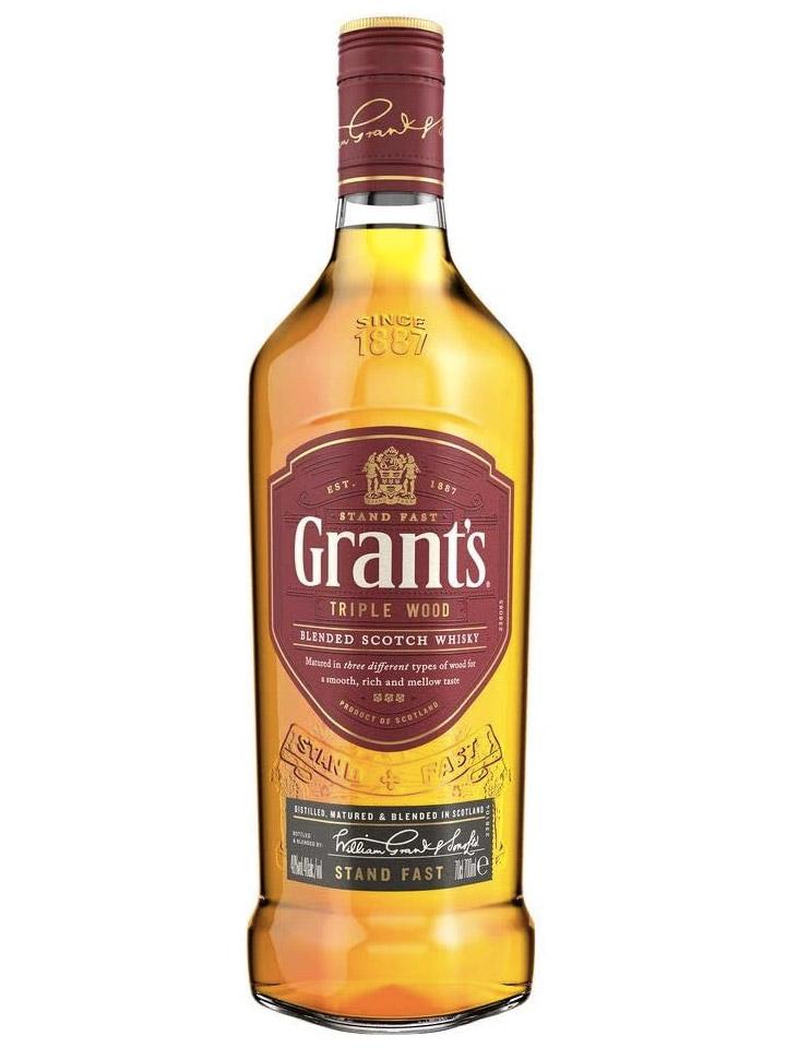 Grant's Triple Wood Blended Scotch Whisky 700mL