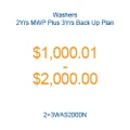 Washers - 2Yrs MWP Plus 3Yrs Back Up Plan