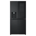LG GFV500MBLC 508L Matte Black Slim French Door Fridge