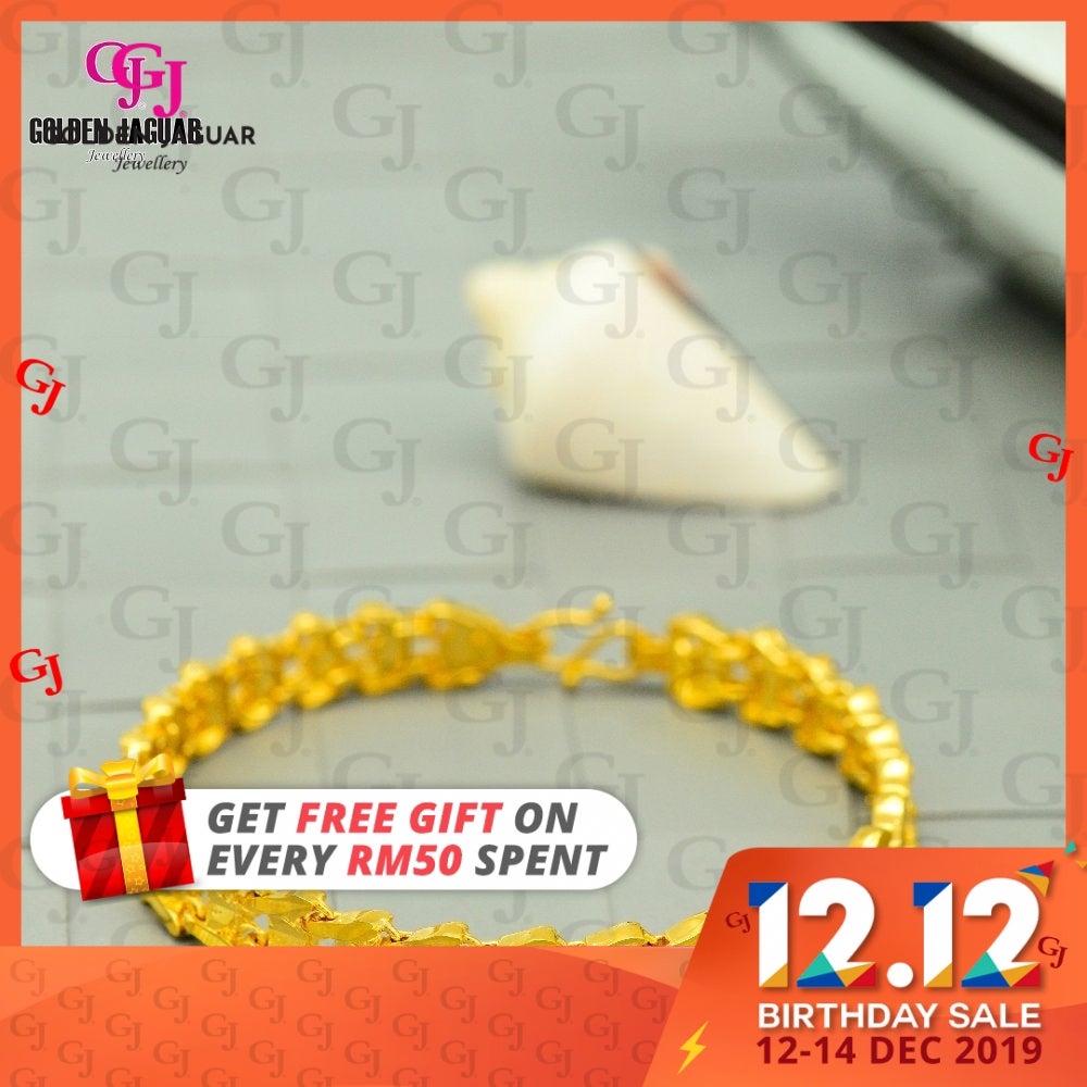 Emas Korea Golden Jaguar Bracelet (GJJ-286183)