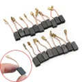 10Pcs 6mm*8mm*14mm Motor Carbon Brushes Set For Electric Drill Angle Grinder