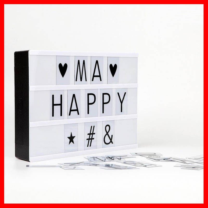 A5 Size (READY STOCK) LED Cinematic Lightbox Party Decor