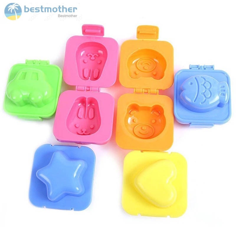 BM? 1pcs Rice Vegetable Cute Cartoon Shape Sushi Mould Children Food Cooking Too