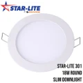 Star-Lite 301 18watt Round Slim Downlight