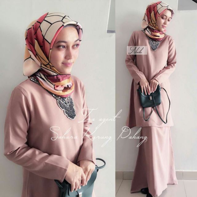 Ready stock Sahara Kurung pahang