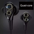 double Dynamic Super Bass headphone for sport Earbuds earphone with mic headset