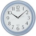 Seiko QXA576L Japan Quartz 11.25 inches Wall Clock (Metallic Blue)