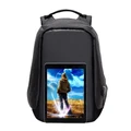 ??Chiclady??Large Capacity Waterproof Backpack Anti-theft Travel School Bags With USB Port
