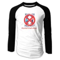 Men's WhyImNotVotingForHillary Long Sleeve Raglan T-Shirt
