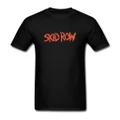 SWWM Men's SKID ROW Logo Short Sleeve Cotton T Shirt